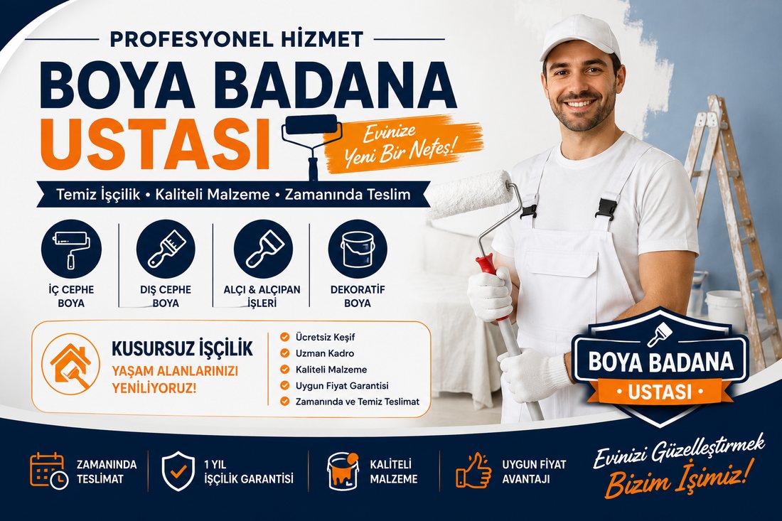 Sarnıç boya badana ustası – profesyonel boyacı